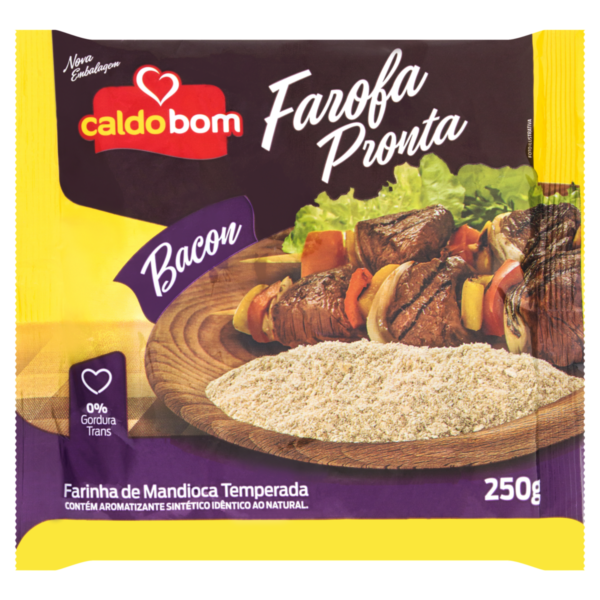 FAROFA SABOR BACON CALDO BOM