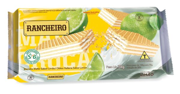 WAFER RANCHEIRO LIMÃO